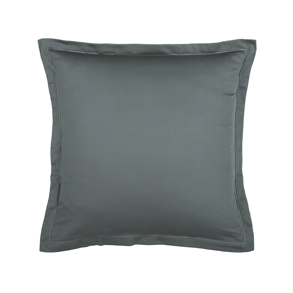 Taie(s) d'oreiller satin de coton - Uni 1 baratta Gris 02