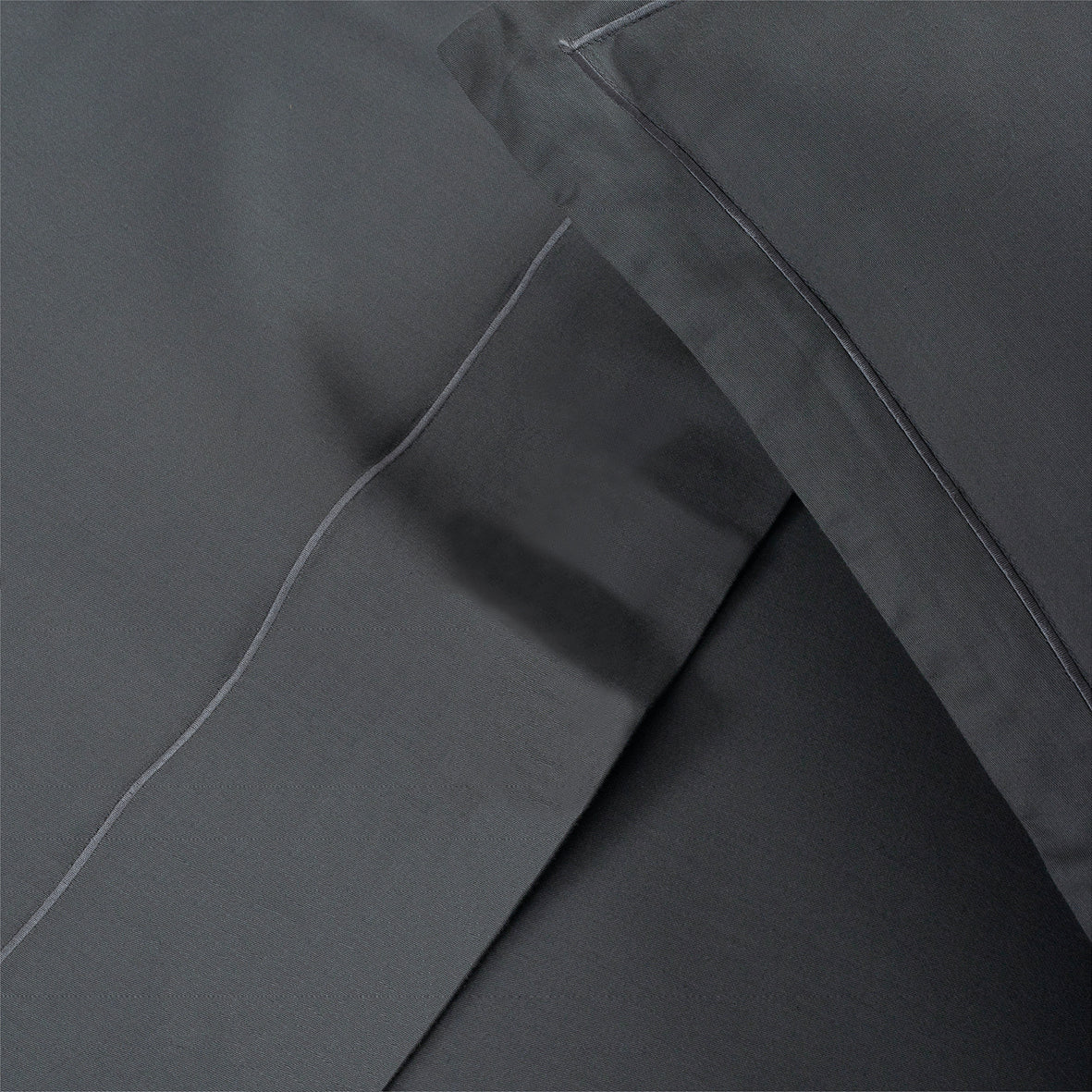 Ensemble de draps satin de coton - Uni 1 baratta Gris 02