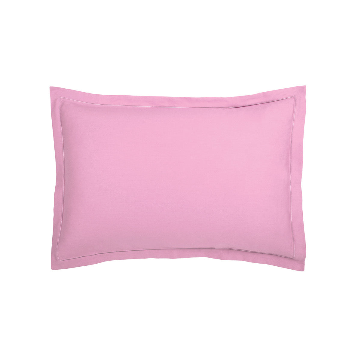 Pillowcase cotton satin - Uni 1 baratta Pink 04 2 x (50 x 70 cm)
