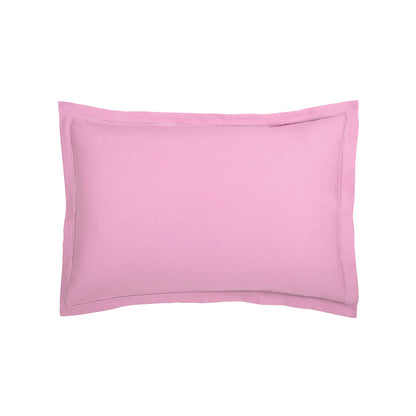 Pillowcase cotton satin - Uni 1 baratta Pink 04 2 x (50 x 70 cm)