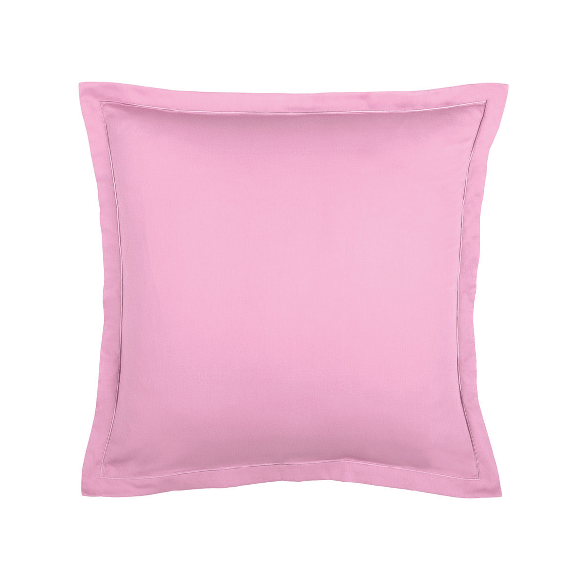 Pillowcase cotton satin - Uni 1 baratta Pink 04 2 x (63 x 63 cm)