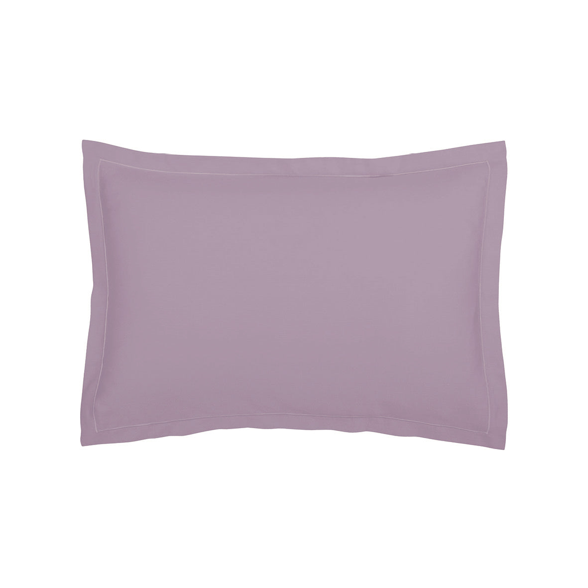 Pillowcase cotton satin - Uni 1 baratta Purple 01 2 x (50 x 70 cm)