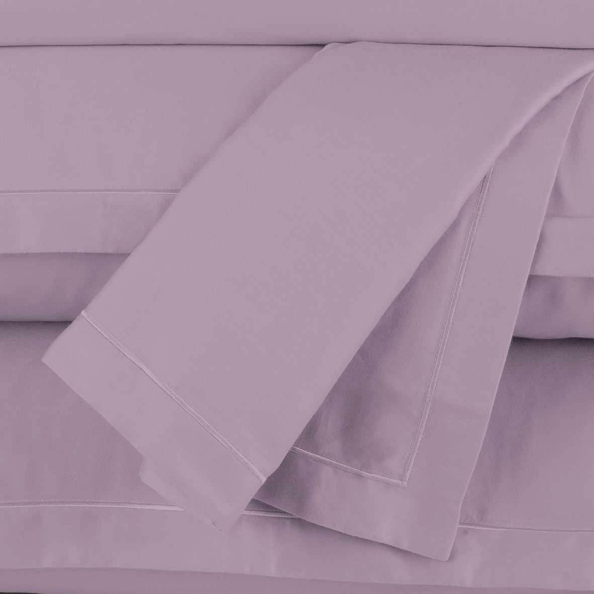 Drap plat satin de coton - Uni 1 baratta Violet 01