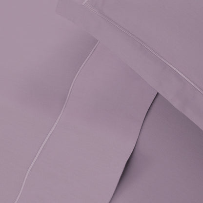 Drap plat satin de coton - Uni 1 baratta Violet 01