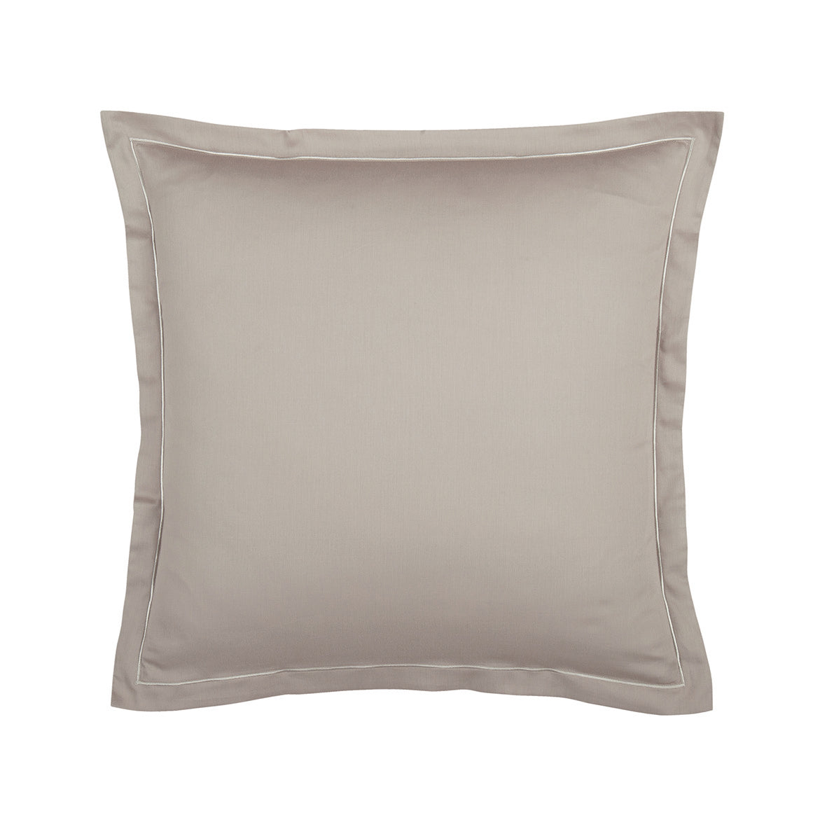 Pillowcase cotton satin - Uni 1 baratta Taupe 01
