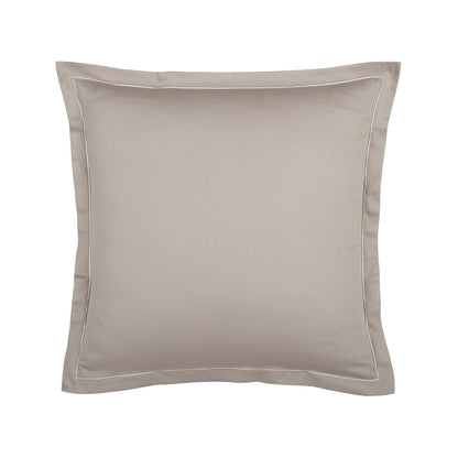 Pillowcase cotton satin - Uni 1 baratta Taupe 01