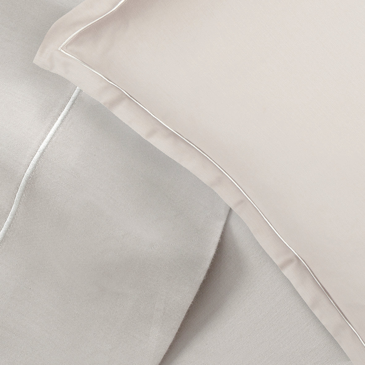 Drap plat satin de coton - Uni 1 baratta Taupe 05