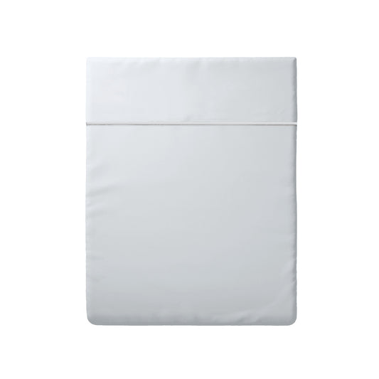 Drap plat satin de coton - Uni 1 baratta Blanc 01