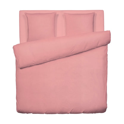 Duvet cover + pillowcase cotton gauze - Uni Pink 06