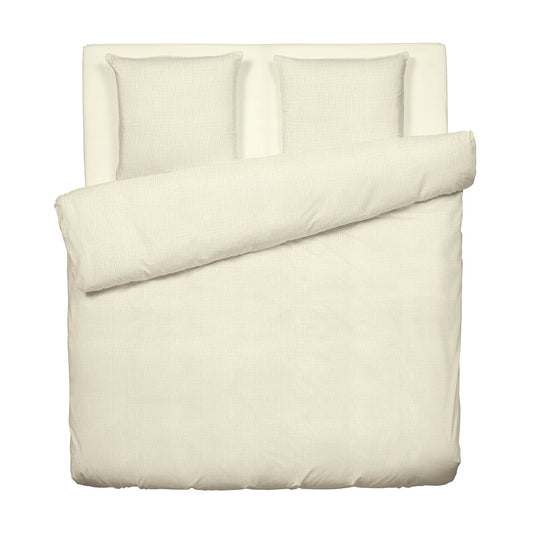 Duvet cover + pillowcase cotton gauze - Uni Yellow 04