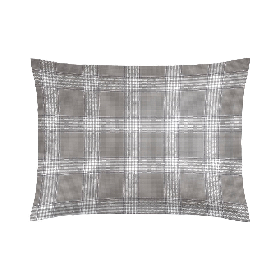 Pillowcase cotton satin - Uni Grey 05 2 x (50 x 70 cm)