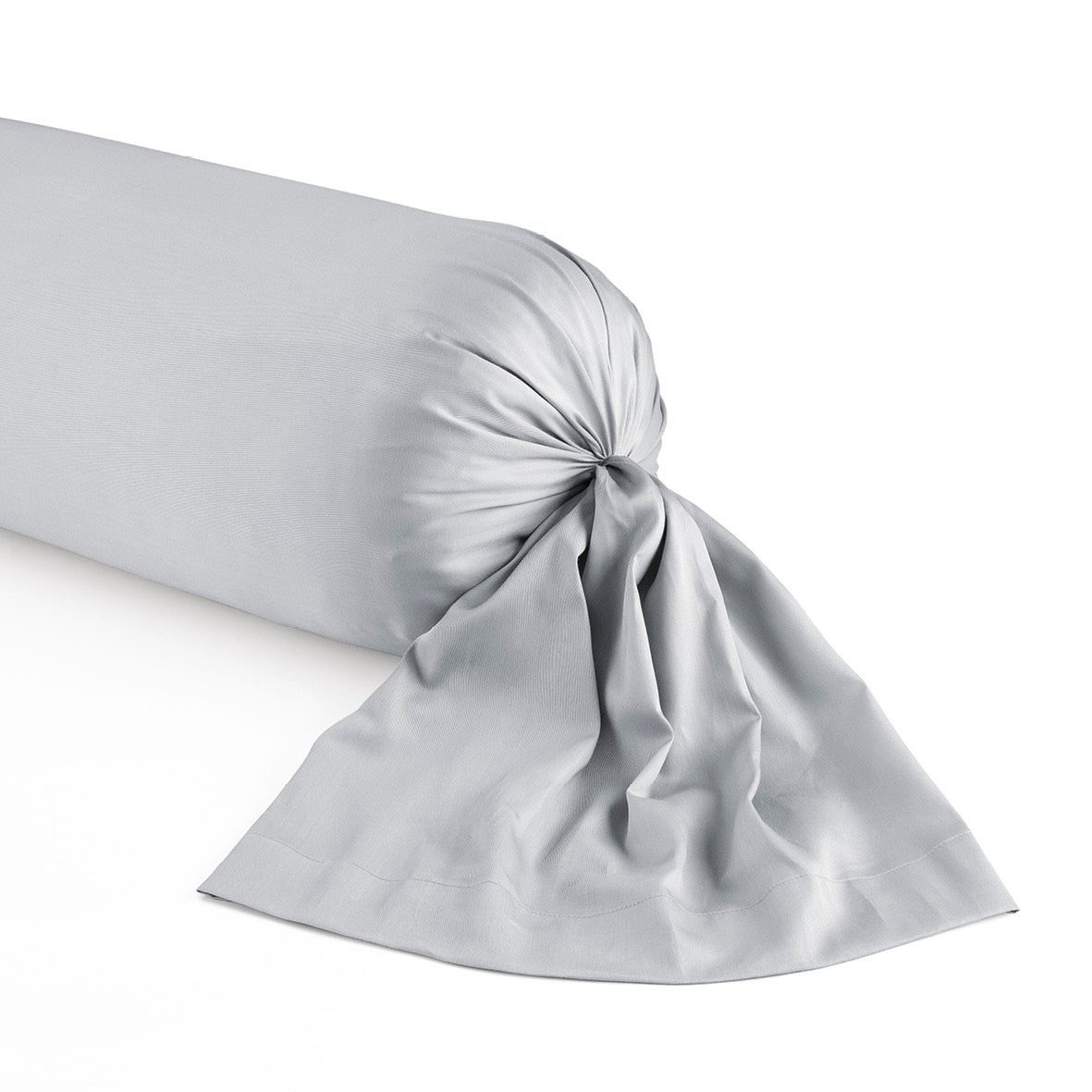 Pillowcase cotton satin - Uni Grey 05 43 x 210 cm