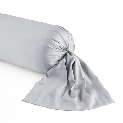 Pillowcase cotton satin - Uni Grey 05 43 x 210 cm