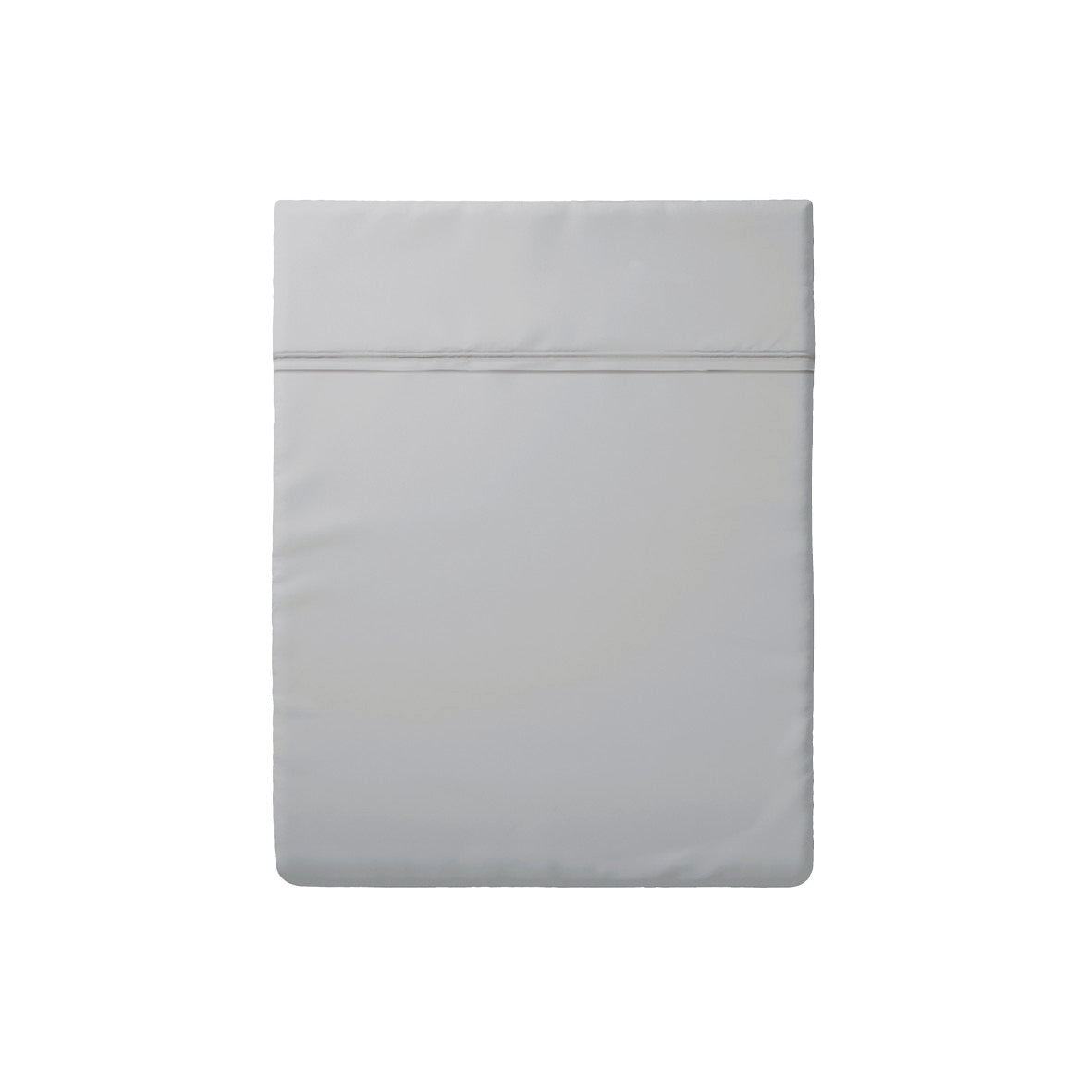 Flat sheet cotton satin - Uni Grey 05