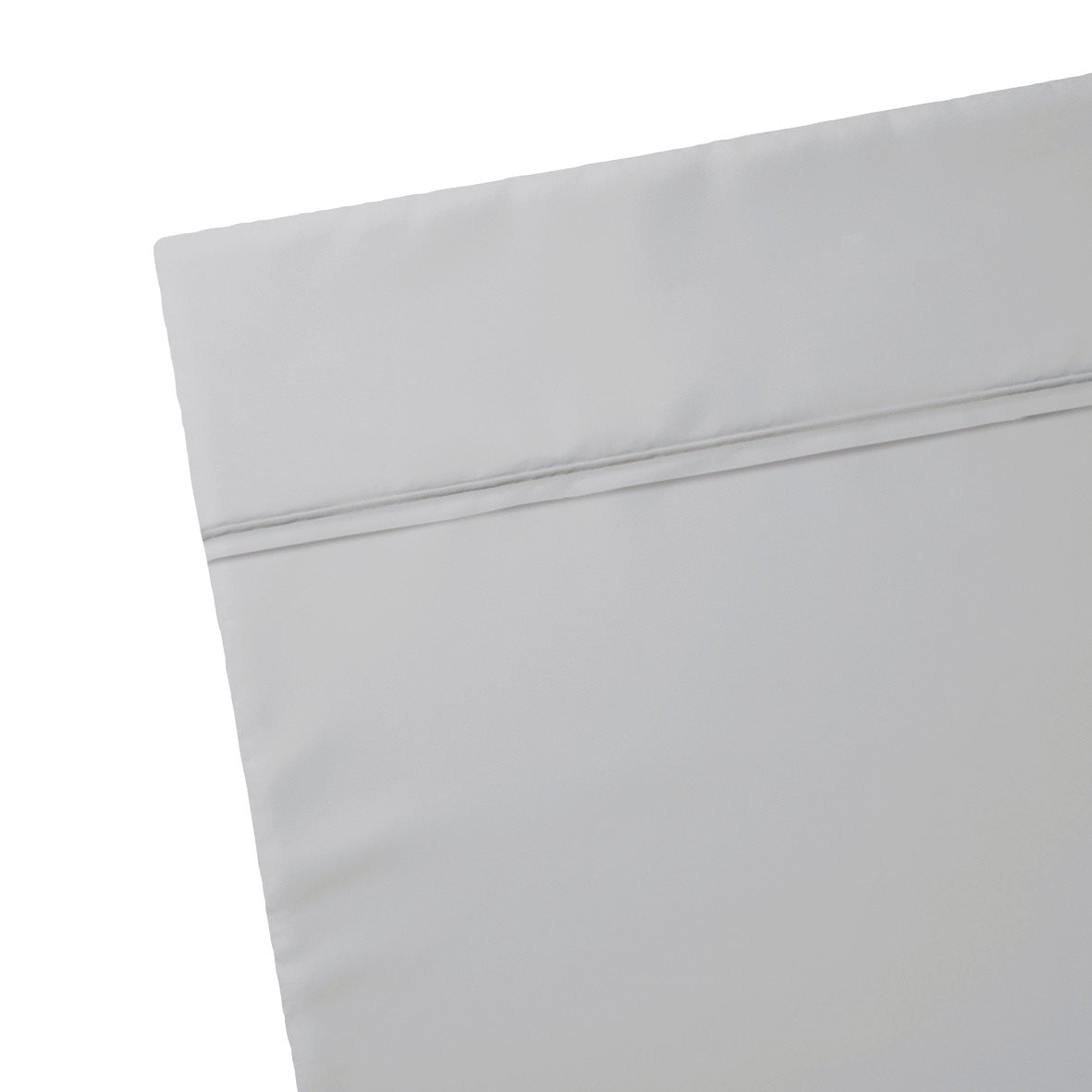 Flat sheet cotton satin - Uni Grey 05