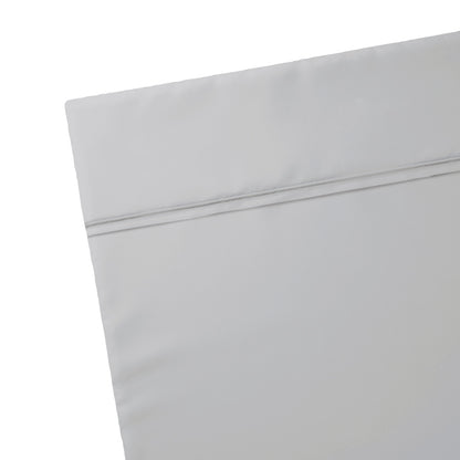 Flat sheet cotton satin - Uni Grey 05