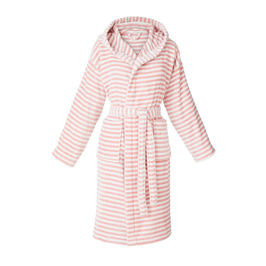 Hooded bathrobe - Nice Pink