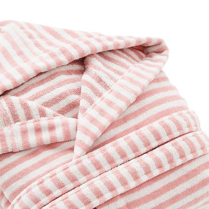 Hooded bathrobe - Nice Pink