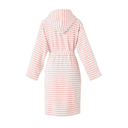 Hooded bathrobe - Nice Pink