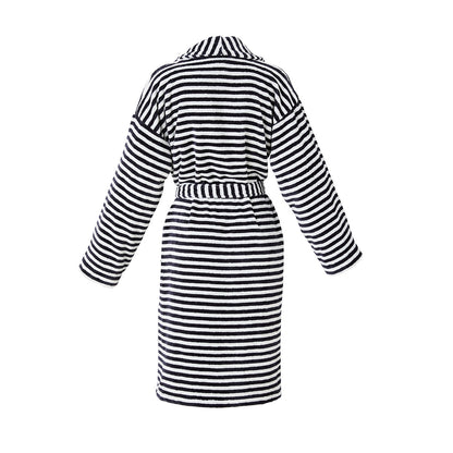 Bathrobe with shawl collar - Nice Dark blue