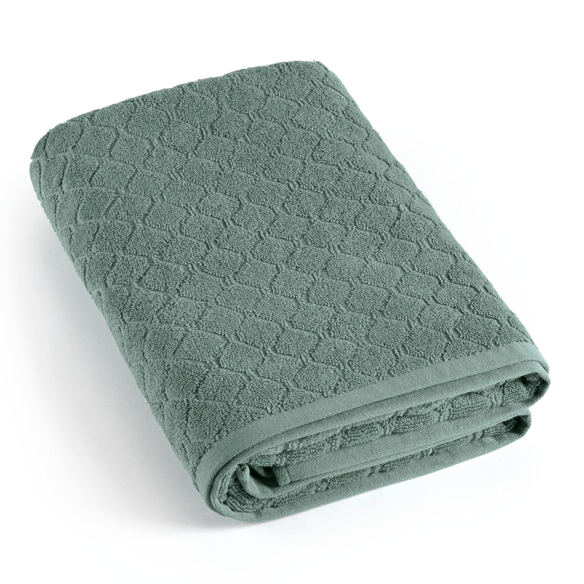 Maxi drap de bain tissé Jacquard - 100 x 150 cm