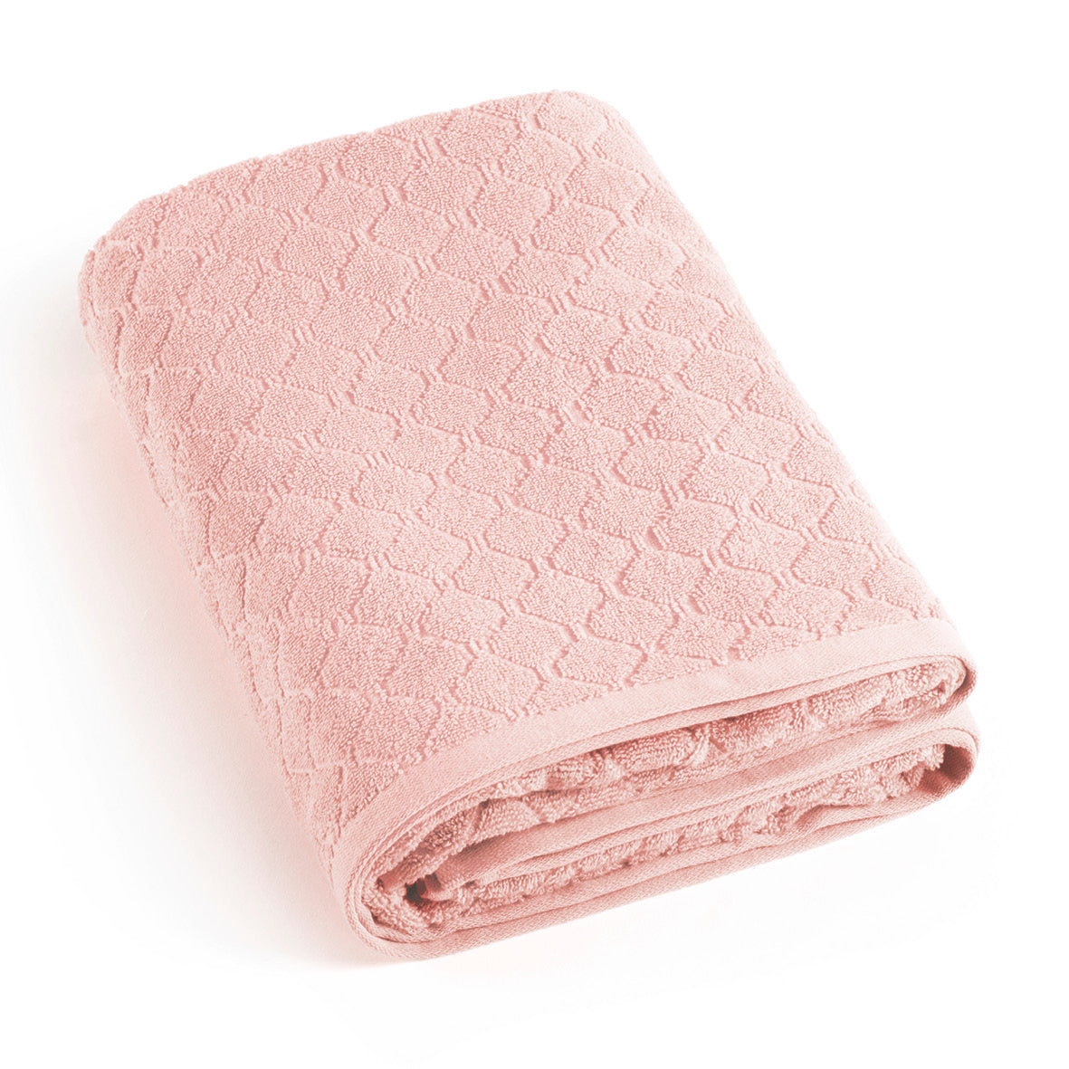 Maxi drap de bain tissé Jacquard - 100 x 150 cm