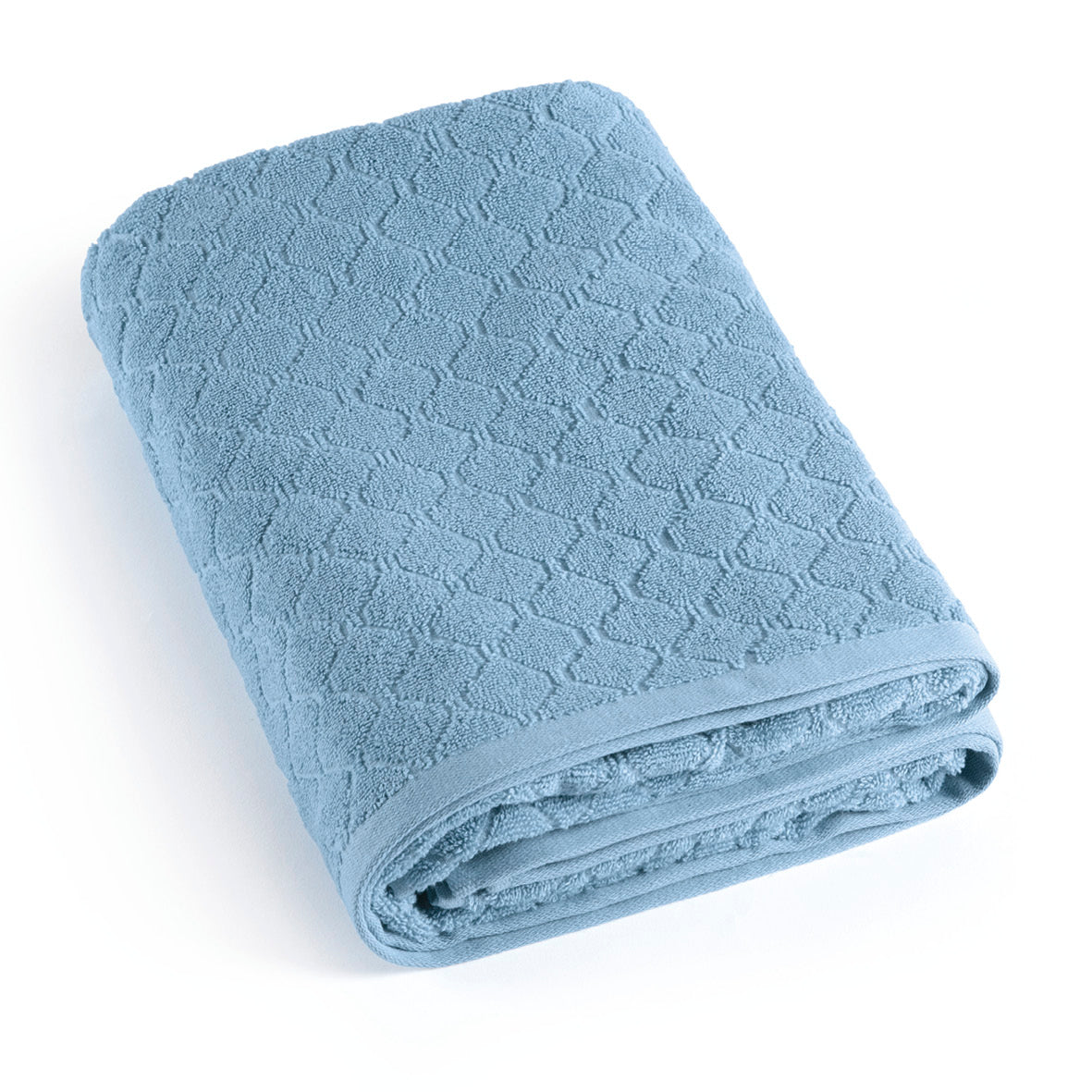 Maxi drap de bain tissé Jacquard - 100 x 150 cm