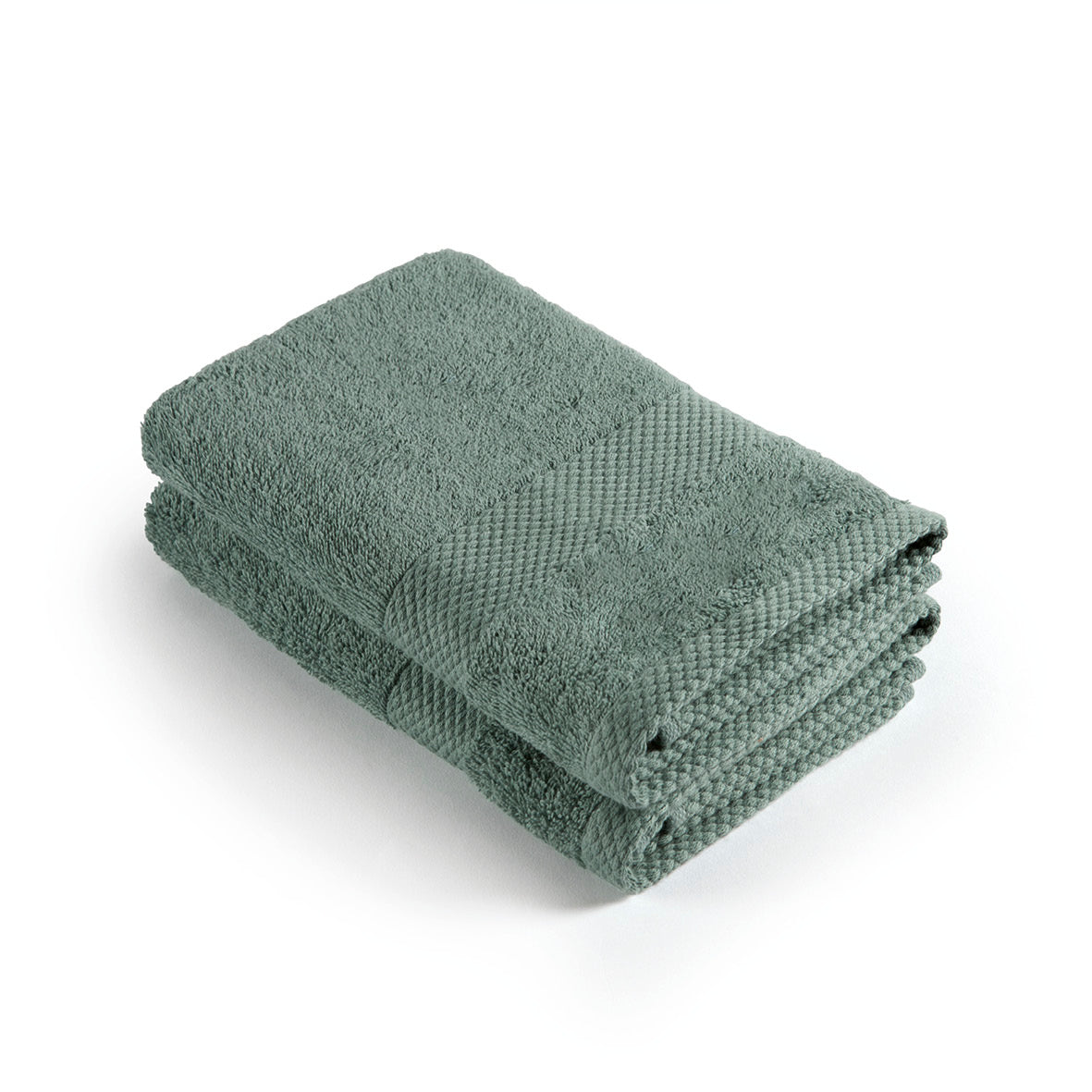 Set of 2 kitchen towels - 45 x 45 cm Bottle green