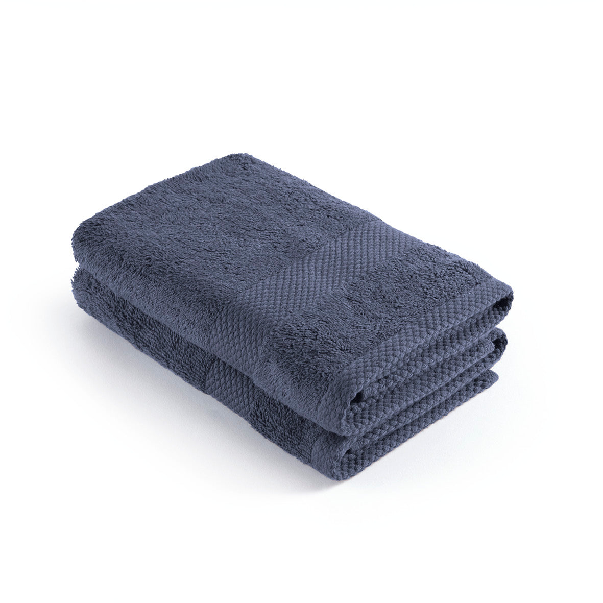 Set of 2 kitchen towels - 45 x 45 cm Navy blue