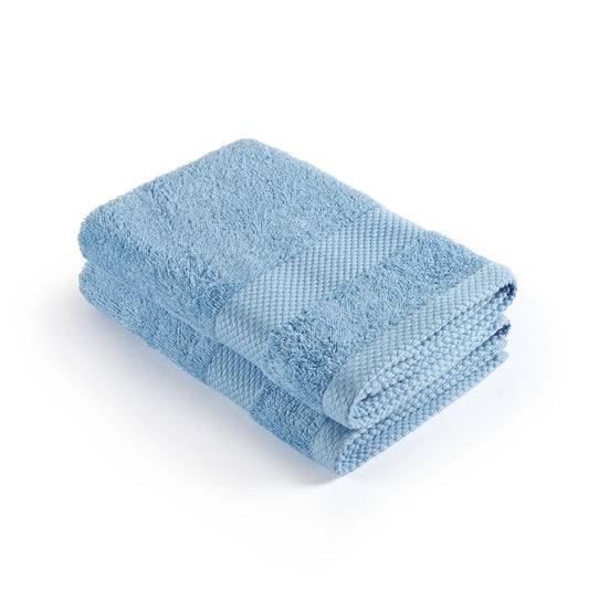 Set of 2 kitchen towels - 45 x 45 cm Sky blue