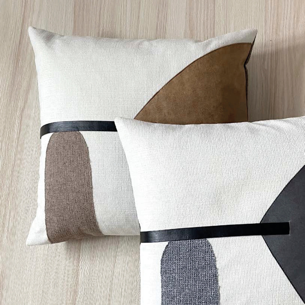 Cushion cover Margaux Brown - 45 x 45 cm