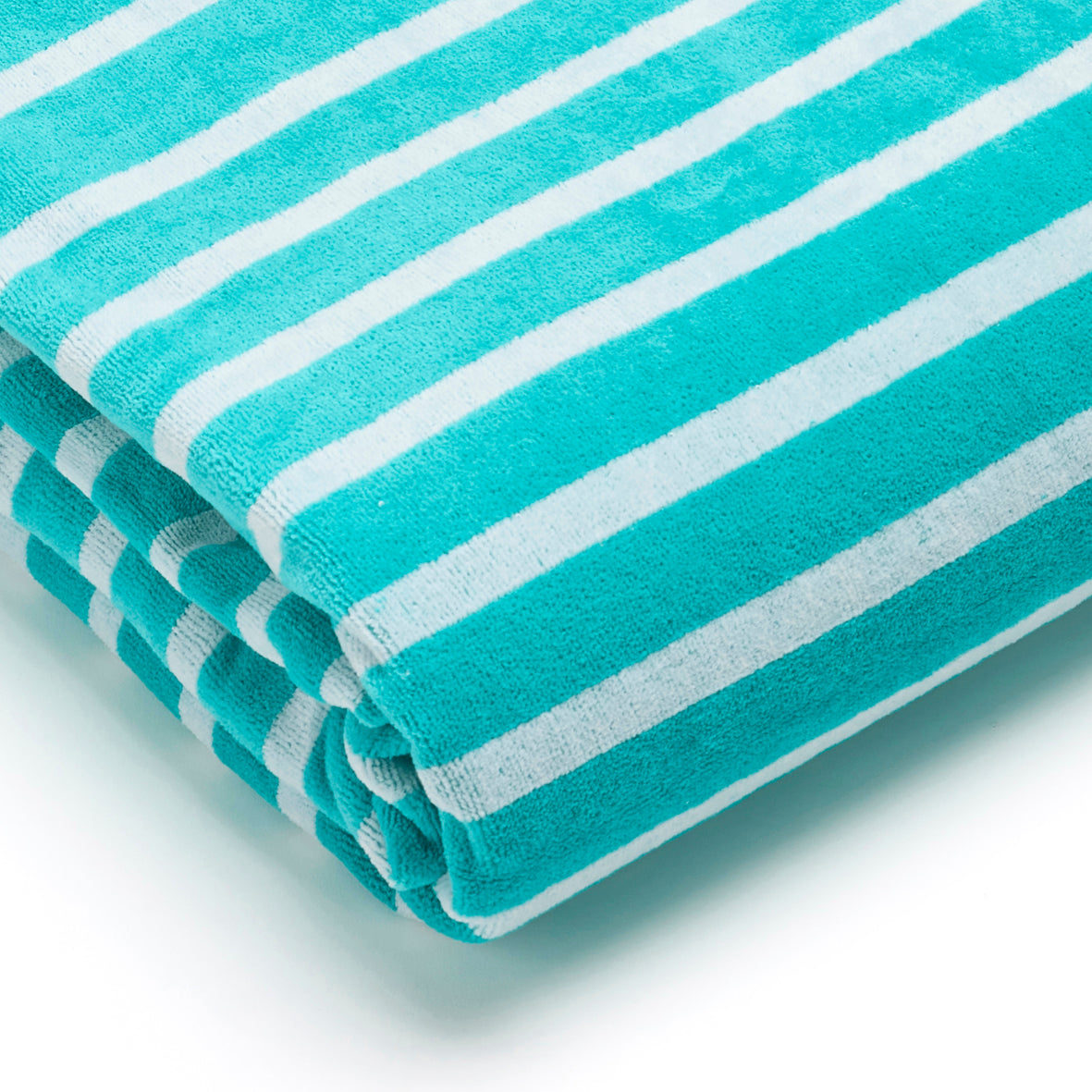 Beach towel Gabrielle Turquoise - 90 x 180 cm