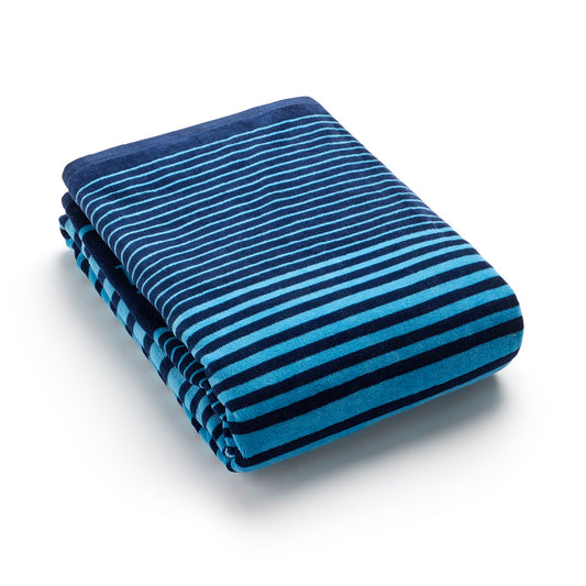 Beach towel Mélina Blue - 90 x 180 cm