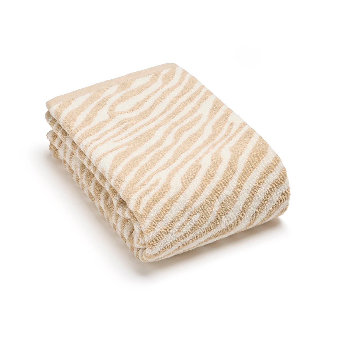 Maxi bathtowel - Ligne zèbre Taupe