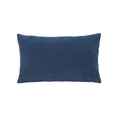 Housse de coussin velours côtelé - Blue