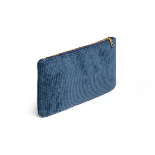 Pouch flat - Blue 20 x 12 cm