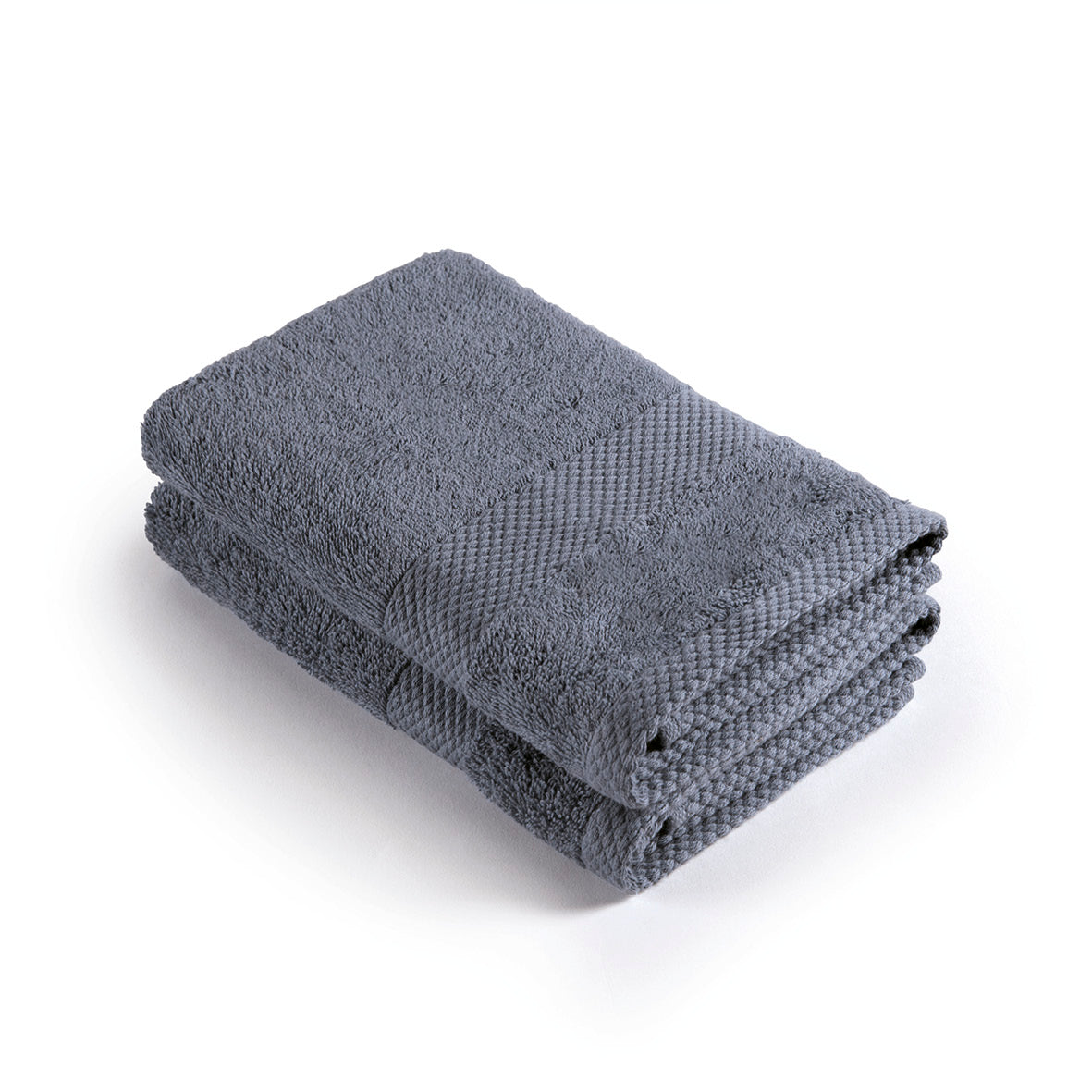 Set of 2 kitchen towels - 45 x 45 cm Blue grey