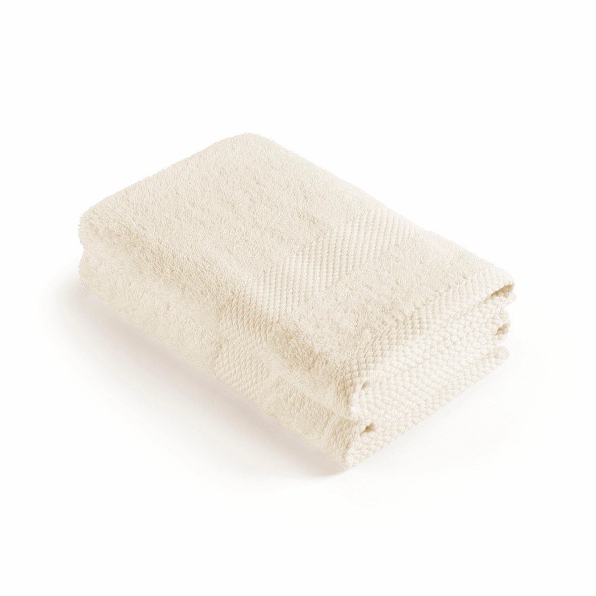 Set of 2 kitchen towels - 45 x 45 cm Ivory