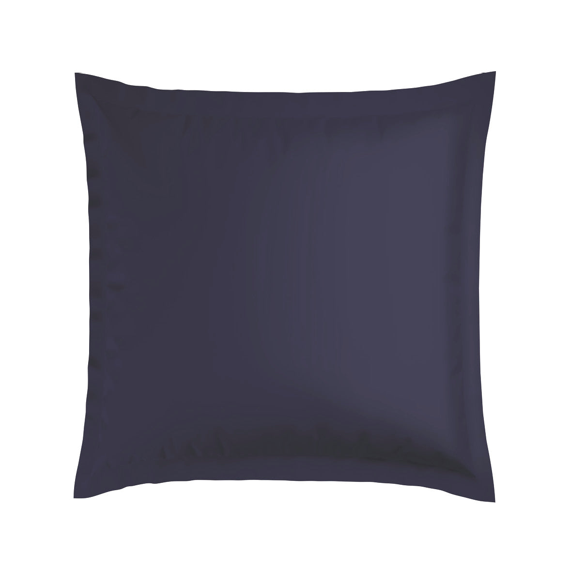 Pillowcase(s) cotton satin - Antibes White / Dark blue