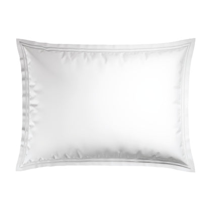 Pillowcase(s) cotton satin - Antibes White / White