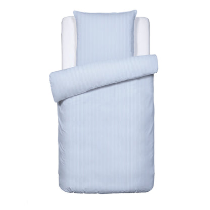 Duvet cover + pillowcase(s) cotton percal - Toulouse Light blue