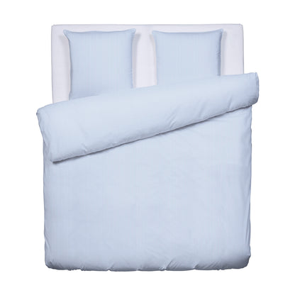 Duvet cover + pillowcase(s) cotton percal - Toulouse Light blue