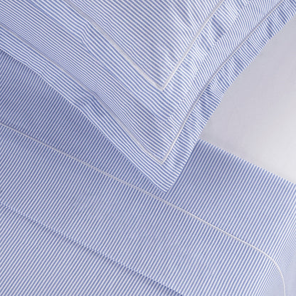 Sheet set cotton percal - Toulouse Light blue