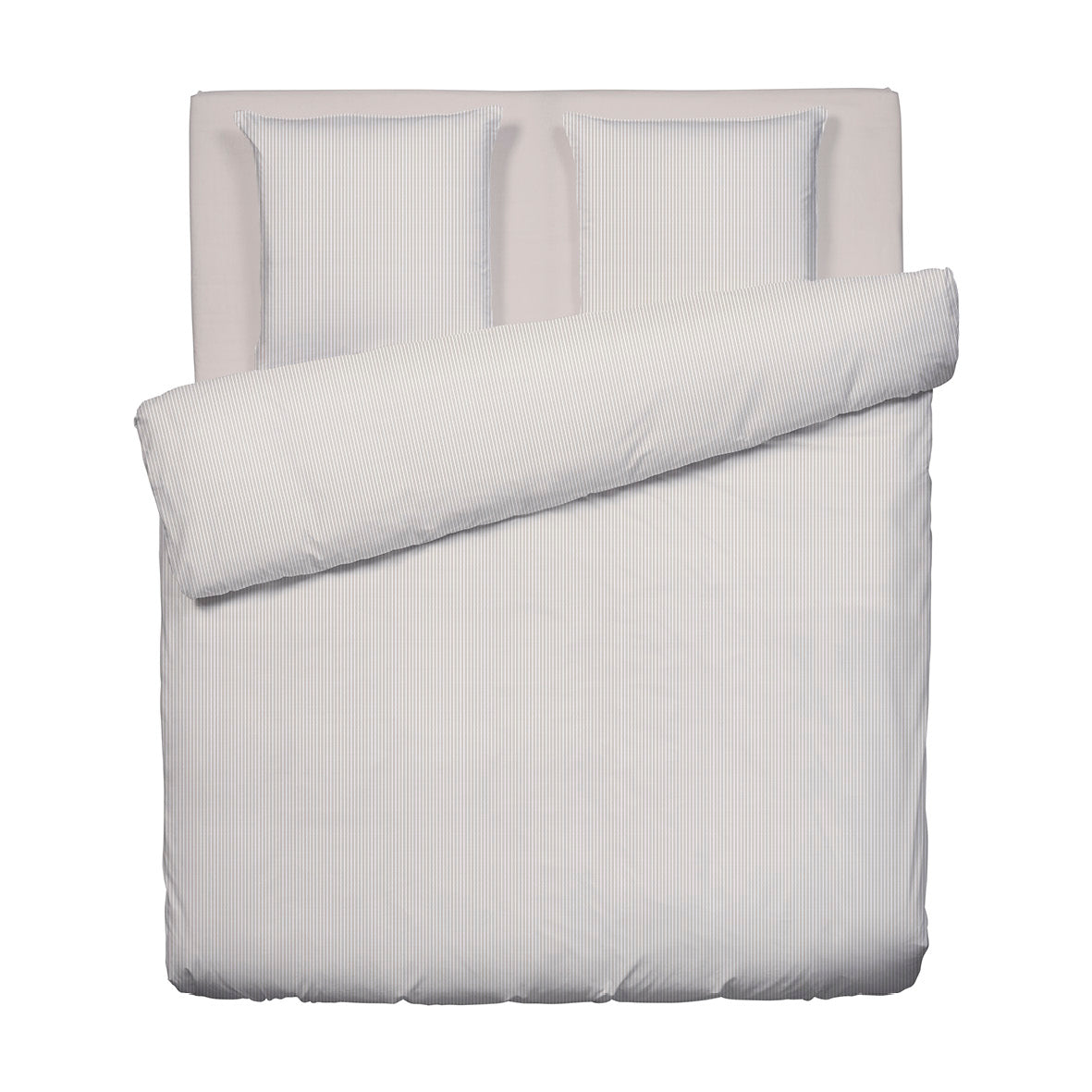 Duvet cover + pillowcase(s) cotton percal - Toulouse Taupe