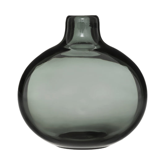 Vase round Sofie Grey D. 12 x 11 cm