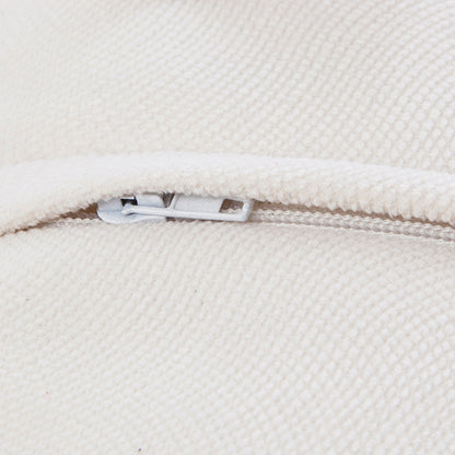 Cushion Ivory 45 x 14 x 45 cm