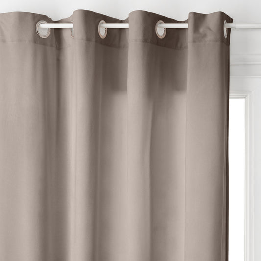 Curtain Taupe 140 x 0.2 x 260 cm