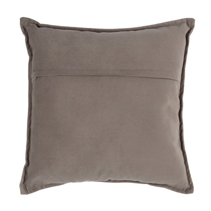 Cushion Taupe 45 x 14 x 45 cm