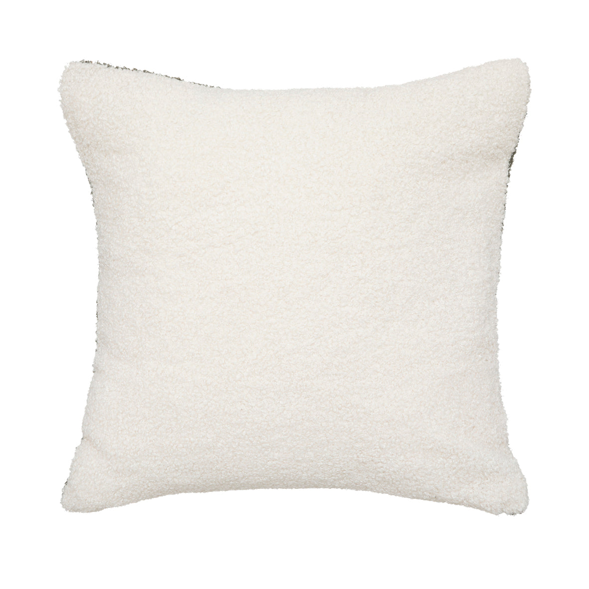 Cushion Teddy Khaki 40 x 8 x 40 cm