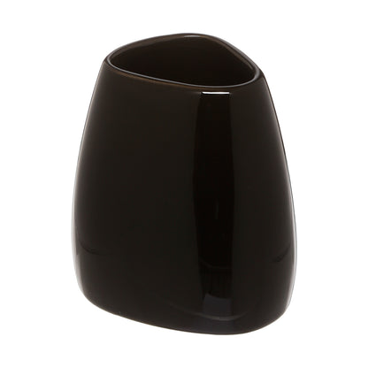 Brush holder Black 8.5 x 7.5 x 9.5 cm